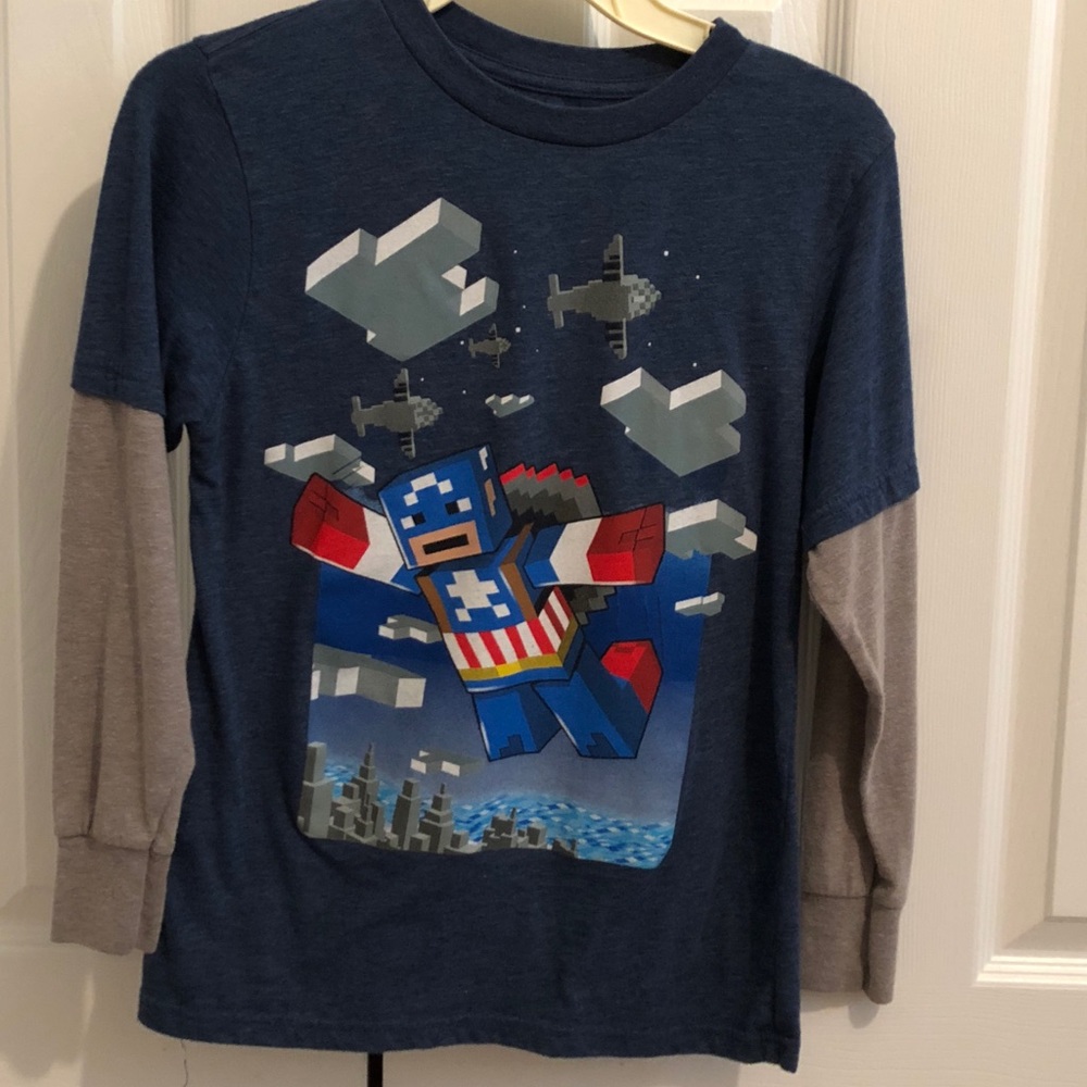 Marvel Captain America long sleeve t shirt